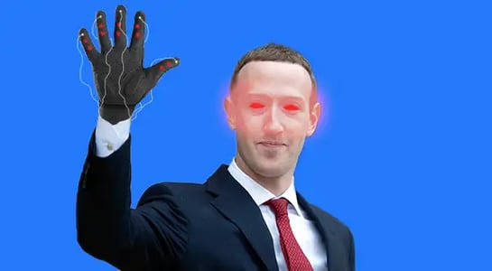 Meta is building VR gloves for the metaverse