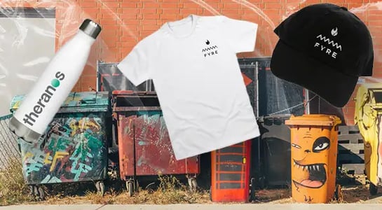 What happens to swag from failed companies?