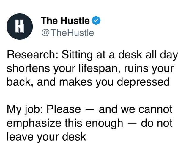desk work meme