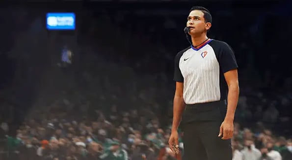 The guy who quit medical school to become an NBA referee