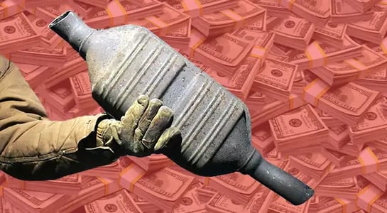 Why thieves love to steal catalytic converters