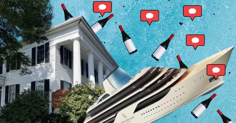 Big boats, lots of wine, a spooky find